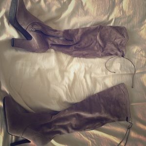 Unisa over the knee tan boots